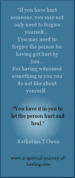 Healing After Hurt: The Journey To Forgiving Yourself For Hurting Someone You Love